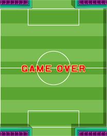 Game Over Screen for Five a Side Soccer.