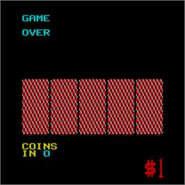 Game Over Screen for Fortune I.