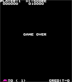 Game Over Screen for Front Line.