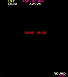 Game Over Screen for Guzzler.