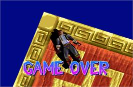Game Over Screen for Heaven's Gate.