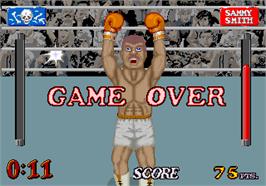 Game Over Screen for Heavyweight Champ.