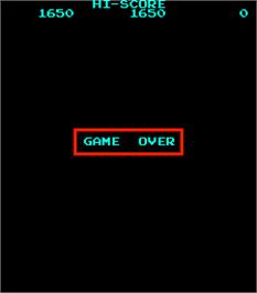 Game Over Screen for Intrepid.