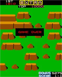 Game Over Screen for Jumping Jack.