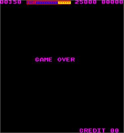 Game Over Screen for Laser Battle.
