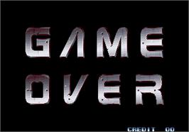 Game Over Screen for Last Resort.