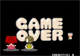 Game Over Screen for Live Quiz Show.