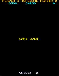 Game Over Screen for Lizard Wizard.