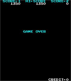 Game Over Screen for Macho Mouse.