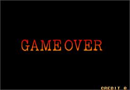 Game Over Screen for Magical Cat Adventure.