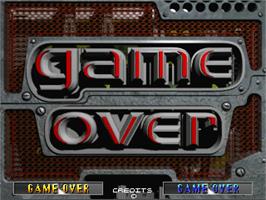 Game Over Screen for Maximum Force.