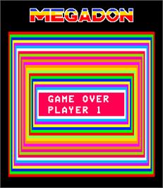 Game Over Screen for Megadon.
