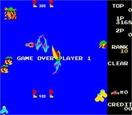 Game Over Screen for Mermaid.