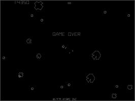 Game Over Screen for Meteor.