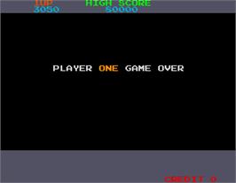 Game Over Screen for Metro-Cross.