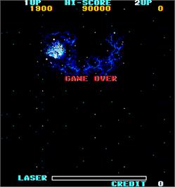 Game Over Screen for Mission 660.