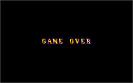 Game Over Screen for Mobile Suit Gundam.