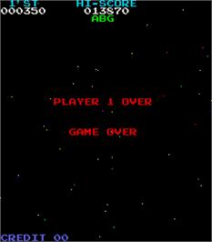 Game Over Screen for Moon Cresta.