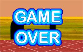 Game Over Screen for Mouse Attack.