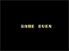 Game Over Screen for New Atomic Punk - Global Quest.