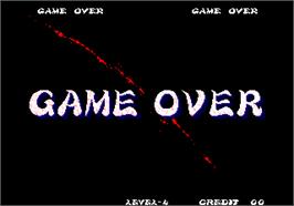 Game Over Screen for Ninja Master's - haoh-ninpo-cho.