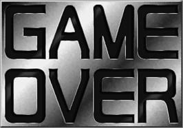 Game Over Screen for Operation Wolf 3.