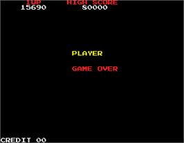 Game Over Screen for Pac-Land.