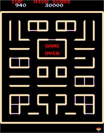 Game Over Screen for Pac & Pal.
