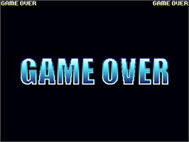 Game Over Screen for Panic Street.