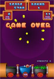 Game Over Screen for Peggle.