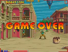 Game Over Screen for Pirates.