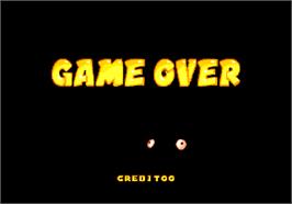 Game Over Screen for Puzzli.
