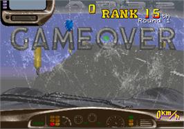 Game Over Screen for Rad Mobile.