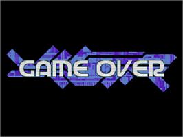 Game Over Screen for Ray Crisis.