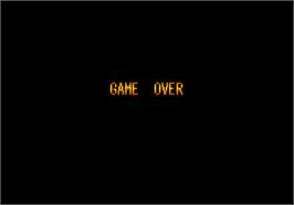 Game Over Screen for Riding Hero.