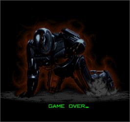 Game Over Screen for Robocop 3.