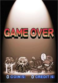 Game Over Screen for Rock'n Tread 2.