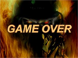 Game Over Screen for SWAT Police.