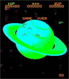 Game Over Screen for Saturn.