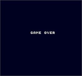 Game Over Screen for Sauro.