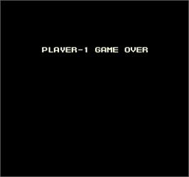 Game Over Screen for Shoot Out.