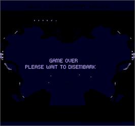 Game Over Screen for Shrike Avenger.