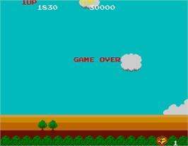 Game Over Screen for Sky Kid.