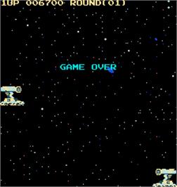 Game Over Screen for Sky Lancer.
