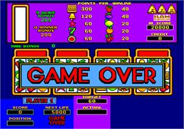 Game Over Screen for Slots.