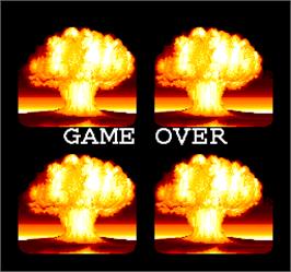 Game Over Screen for Sly Spy.