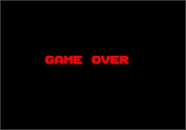 Game Over Screen for Solitary Fighter.