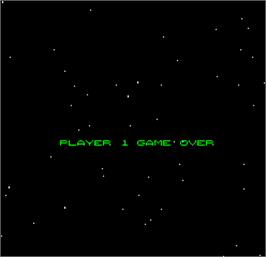 Game Over Screen for Space Fortress.