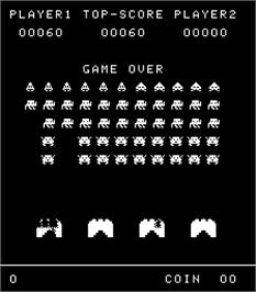 Game Over Screen for Space Stranger.