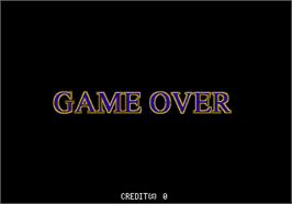 Game Over Screen for Stack Columns.